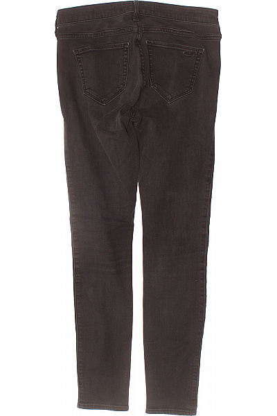 Hollister Dámské tmavé strečové skinny džíny seprané Vel. EU 28 | Hollister | obrázek 2