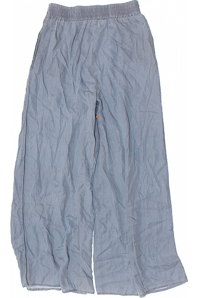 Mexx Dámské volnočasové kalhoty široké modré plátěné Vel. M | Mexx | obrázek 2