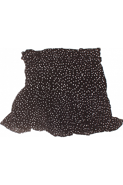 ZARA dámská černobílá puntíkatá letní volná mini sukně s mašlí Velikost s | ZARA | obrázek 3