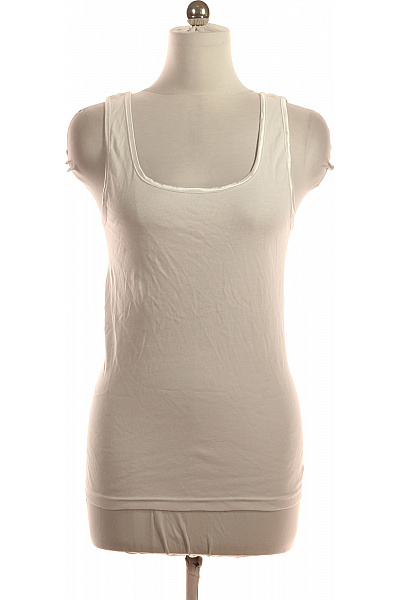 Joseph Ribkoff Dámské tílko bílé jednobarevné basic bez rukávů Vel. IT 44 | Joseph Ribkoff | obrázek 2