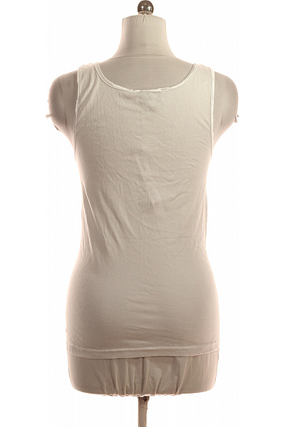 Joseph Ribkoff Dámské tílko bílé jednobarevné basic bez rukávů Vel. IT 44 | Joseph Ribkoff | obrázek 3