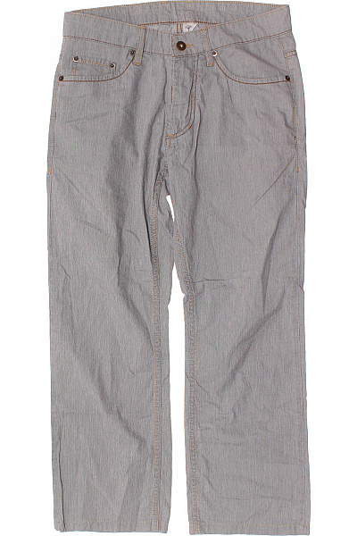 JOOP! Dámské šedé plátěné volné rovné kalhoty s kapsami ležérní Velikost EU 34 | JOOP! | obrázek 2