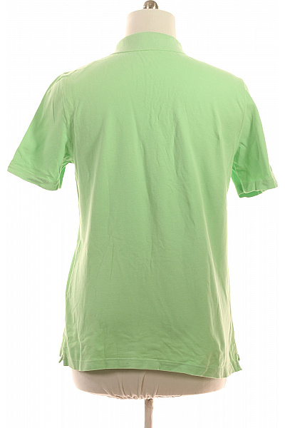 MAERZ Pánské bavlněné polo tričko s krátkým rukávem a výšivkou zelené Velikost 52 | MAERZ | obrázek 2