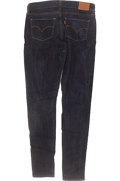 LEVIS Dámské tmavě modré lyocellové strečové skinny džíny Velikost EU 28 | LEVIS | obrázek 2