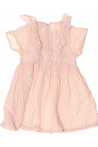 Petit-Bateau růžové květované šaty volánkové Vel. 110 | Petit-Bateau | obrázek 3