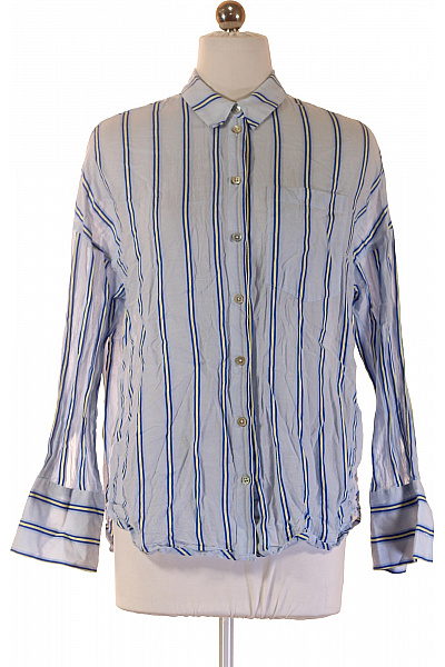 LIEBLINGSSTÜCK Dámská pruhovaná košile s dlouhým rukávem ležérní modrá Vel. 34 | LIEBLINGSSTÜCK | obrázek 2