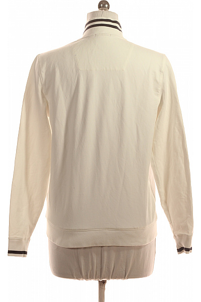 Aeronautica Militare Bílá dámská mikina s dlouhým rukávem a výšivkou na zip Vel. M | Aeronautica Militare | obrázek 2