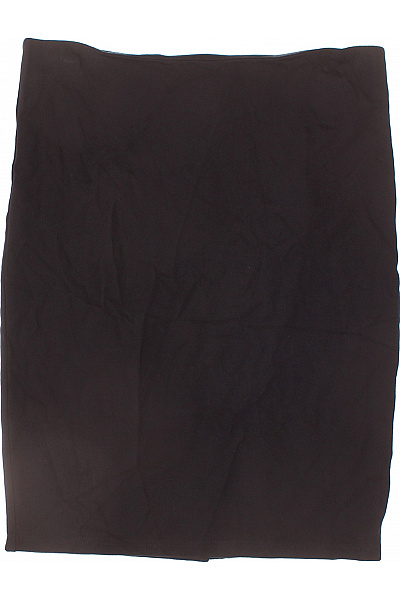 Dámská černá pouzdrová sukně ke kolenům Vel. l | Unimoda | obrázek 2