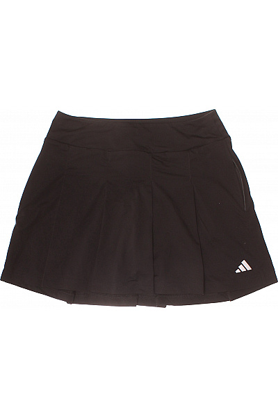 ADIDAS Dámské černé Sportovní Tenisové Krátké Sukně S Kapsami Vel. XS
