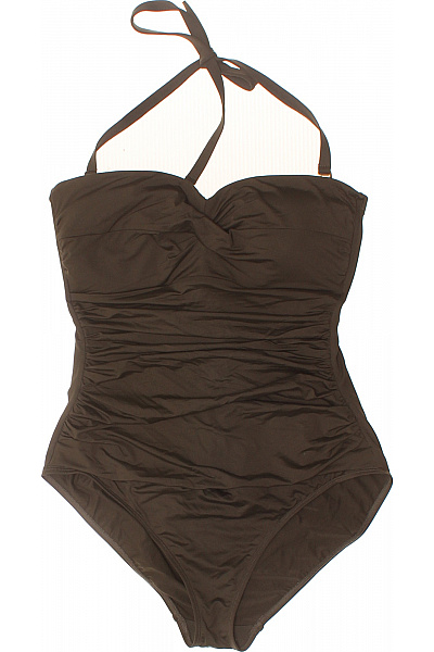 Ralph Lauren jednodílné plavky za krk tvarující lesklé Vel. EU 42 | Ralph Lauren | obrázek 2