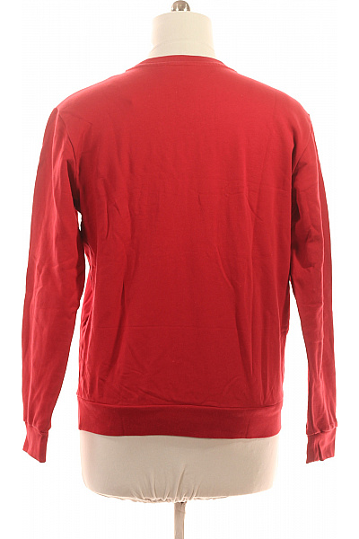 Iceberg Pánská červená mikina s potiskem a dlouhým rukávem Velikost XXL | Iceberg | obrázek 3