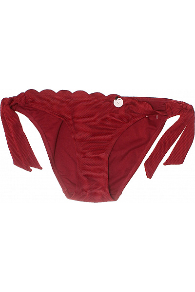 together dámské plavky červené na zavazování žebrované Velikost EU S | together | obrázek 2