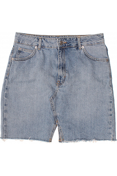 Topshop Dámská džínová sukně mini s kapsami modrá Velikost 38 | Topshop | obrázek 2