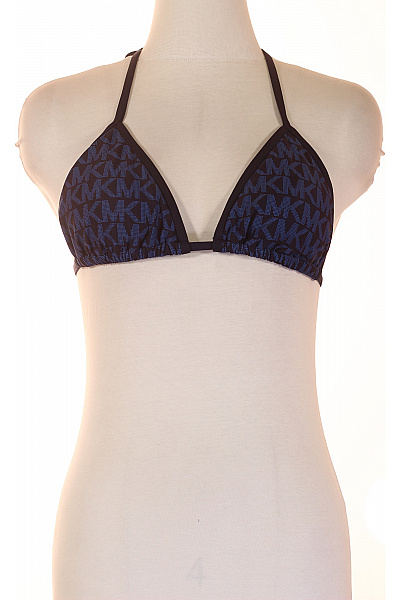 MICHAEL KORS Modré Trojúhelníkové Bikiny Za Krk Vel. EU XS