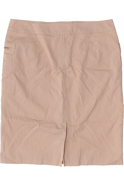 COMMA Dámská bavlněná pouzdrová sukně ke kolenům pruhovaná business Velikost 36 | COMMA | obrázek 2