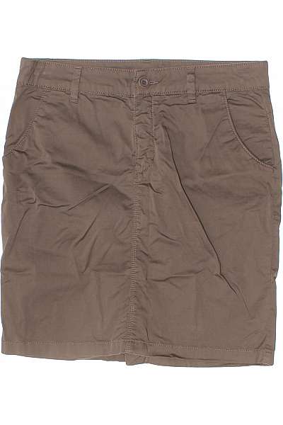 Marc O´Polo Bavlněná hnědá dámská pouzdrová mini sukně s kapsami Vel. M | Marc O´Polo | obrázek 2