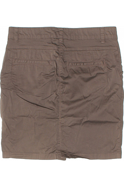 Marc O´Polo Bavlněná hnědá dámská pouzdrová mini sukně s kapsami Vel. M | Marc O´Polo | obrázek 3