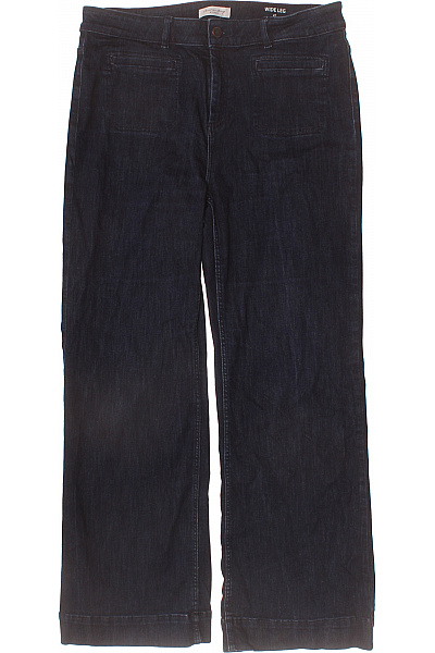 Christian Berg Dámské Džíny Modré Volné S Kapsami Wide Leg Vel. 42