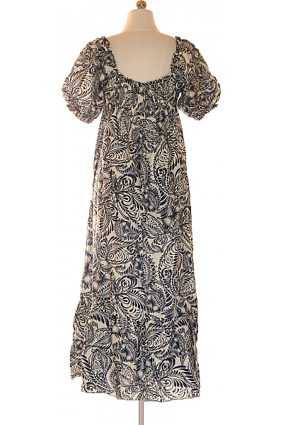 LAWRENCE GREY dámské šaty s krátkým rukávem květinové boho letní Velikost XL | LAWRENCE GREY | obrázek 2