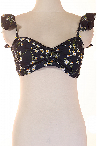 UNDERPROTECTION dámské plavky květinové crop top s volánky Velikost XL | UNDERPROTECTION | obrázek 2