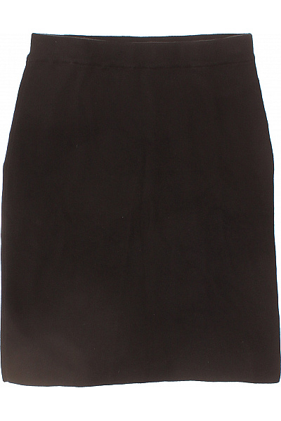 APART Dámská bavlněná pouzdrová sukně krátká černá elegantní Vel. 40 | APART | obrázek 2