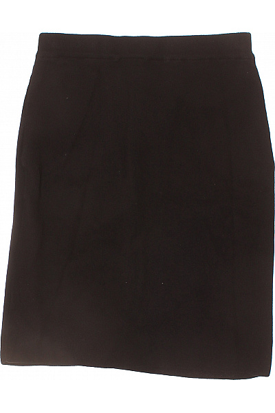 APART Dámská bavlněná pouzdrová sukně krátká černá elegantní Vel. 40 | APART | obrázek 3