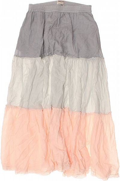 Zadig&Voltaire deluxe Dámská dlouhá bavlněná sukně s volánky růžová Velikost 38 | Zadig&Voltaire deluxe | obrázek 2