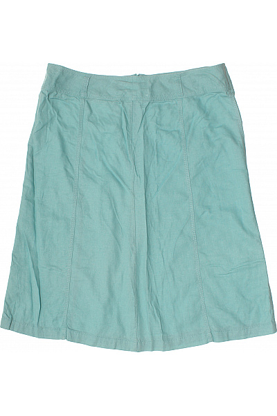 Marks & Spencer Lněná áčková sukně ke kolenům letní jednobarevná Velikost 20 | Marks & Spencer | obrázek 2