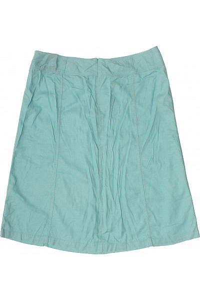 Marks & Spencer Lněná áčková sukně ke kolenům letní jednobarevná Velikost 20 | Marks & Spencer | obrázek 3