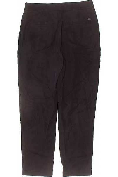 TOMMY HILFIGER Dámské černé společenské oblekové kalhoty rovné s kapsami Vel. 6 | TOMMY HILFIGER | obrázek 3