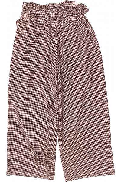 ZARA Dámské kostkované kalhoty s vysokým pasem a páskem Vel. l | ZARA | obrázek 3