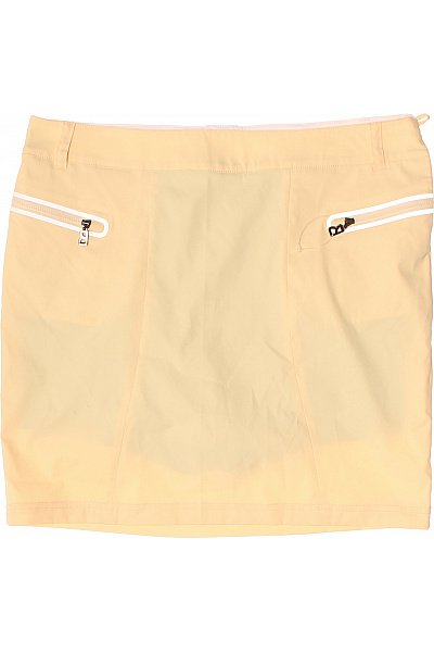 Bogner Dámské žluté Sportovní Kraťasy S Kapsami A Zipem Velikost 40
