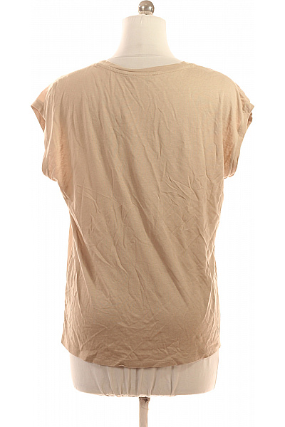 LAWRENCE GREY Dámská halenka bez rukávů saténová béžová elegantní Vel. 38 | LAWRENCE GREY | obrázek 3