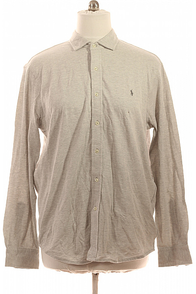 Ralph Lauren Pánská Košile S Dlouhým Rukávem Ležérní Vel. XL