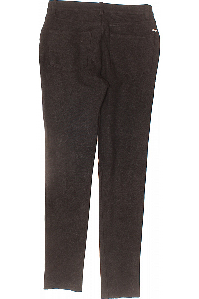 TOMMY HILFIGER Dámské tmavě hnědé úzké strečové kalhoty s kapsami Velikost 6 | TOMMY HILFIGER | obrázek 3