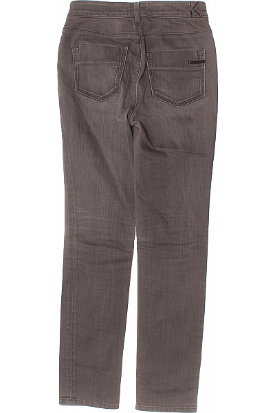 Karl Lagerfeld Dámské bavlněné šedé džíny strečové skinny s vysokým pasem Vel. 29/32 | Karl Lagerfeld | obrázek 2