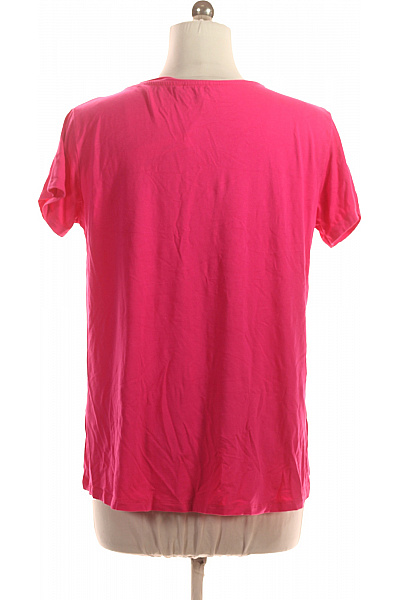 Dámské tričko s krátkým rukávem a potiskem Růžové Vel. M | Unimoda | obrázek 2