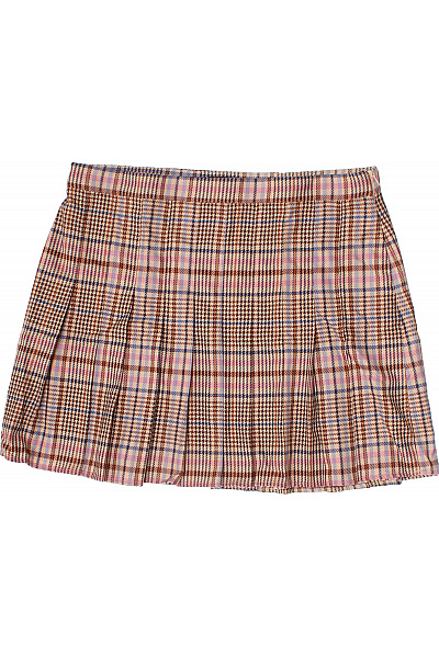 Next Dámská polyesterová kostkovaná krátká plisovaná áčková sukně Velikost 42 | Next | obrázek 2