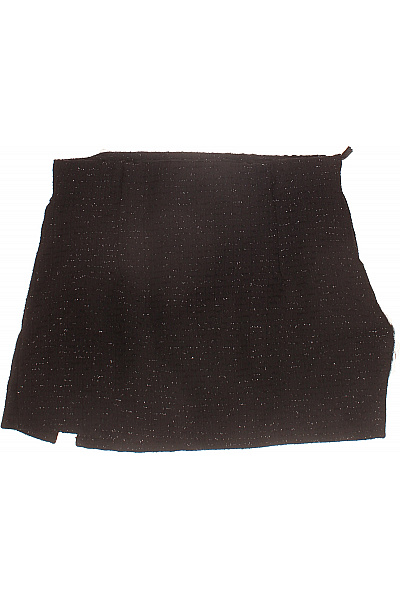 Dámská černá mini sukně s rozparkem elegantní Vel. 44 | Unimoda | obrázek 2