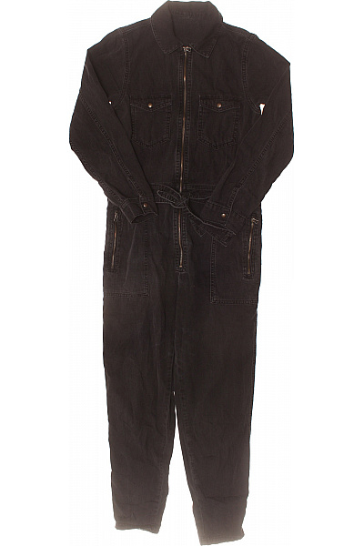 Topshop dámský černý overal s dlouhým rukávem Vel. 34 | Topshop | obrázek 2