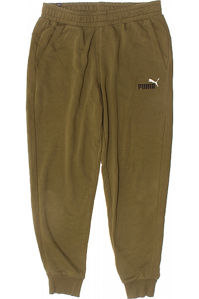 Puma Pánské khaki tepláky sportovní volnočasové jogger s kapsami Vel. L | Puma | obrázek 2
