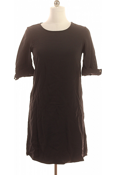 Hugo Boss dámské šaty tričkové krátký rukáv volnočasové jednoduché černé Vel. 38 | Hugo Boss | obrázek 2