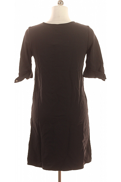 Hugo Boss dámské šaty tričkové krátký rukáv volnočasové jednoduché černé Vel. 38 | Hugo Boss | obrázek 3