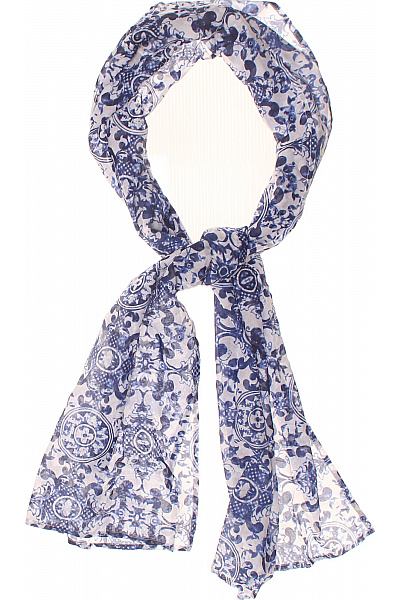 šátek modrý vzorovaný | Unimoda | obrázek 2