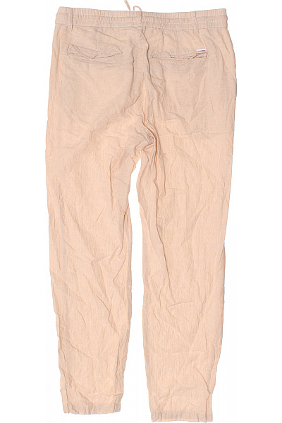 LINDBERGH Pánské lněné kalhoty volnočasové pohodlné s kapsami béžové Velikost XL | LINDBERGH | obrázek 2