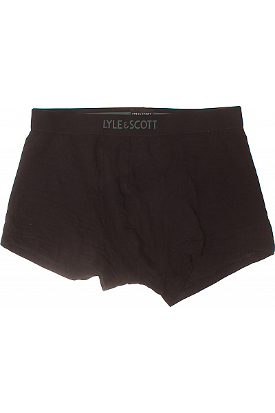 Lyle & Scott pánské bavlněné boxerky černé Vel. M | Lyle & Scott | obrázek 2