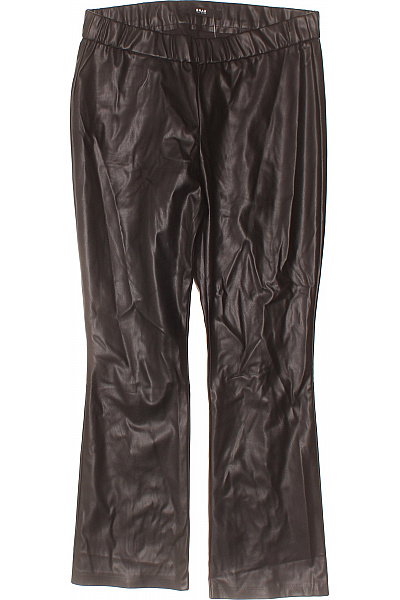 BRAX koženkové zvonové kalhoty volnočasové Velikost M | BRAX | obrázek 2