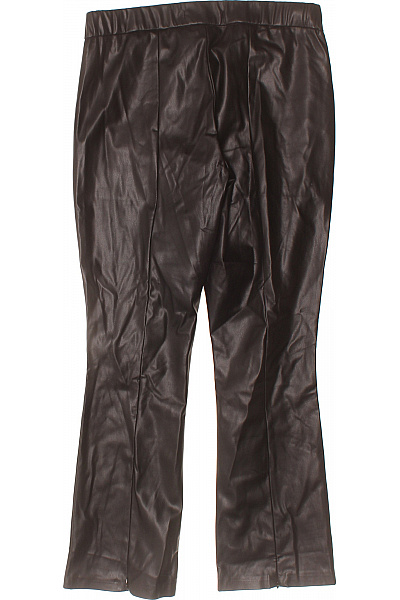 BRAX koženkové zvonové kalhoty volnočasové Velikost M | BRAX | obrázek 3