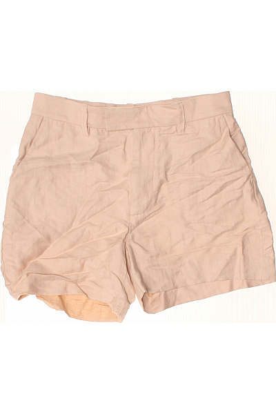 Zadig&Voltaire Deluxe Dámské Kraťasy Béžové S Páskem Volnočasové Krátké Vel. 34