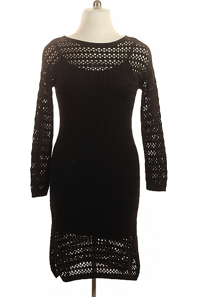 LAWRENCE GREY Černé krajkové šaty s dlouhým rukávem Velikost 34 | LAWRENCE GREY | obrázek 2